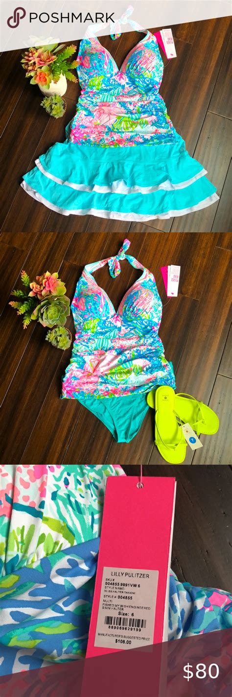 lilly pulitzer halter|lilly pulitzer bliss halter tankini.